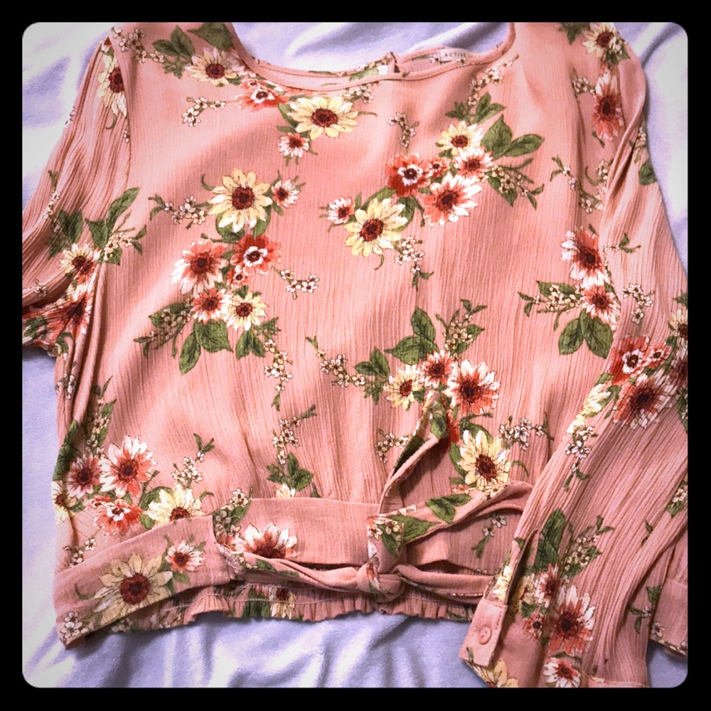 3/4 sleeve top